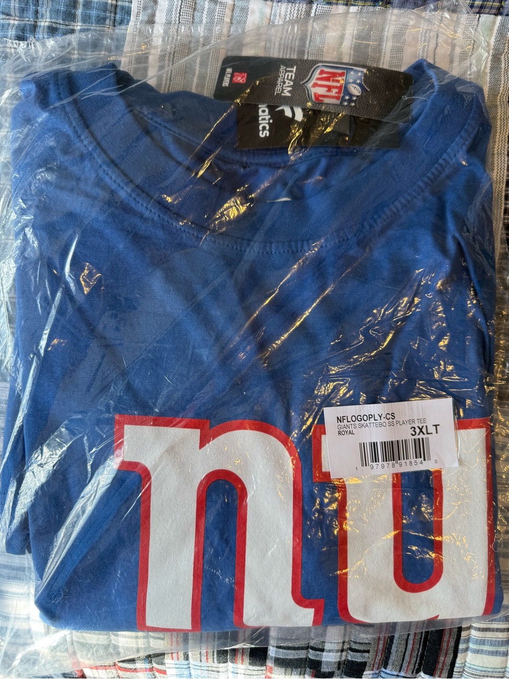 New York Giants Cam Skattebo Player Tee 3XL